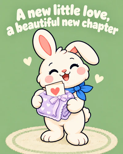 A new little love, a beautiful new chapter