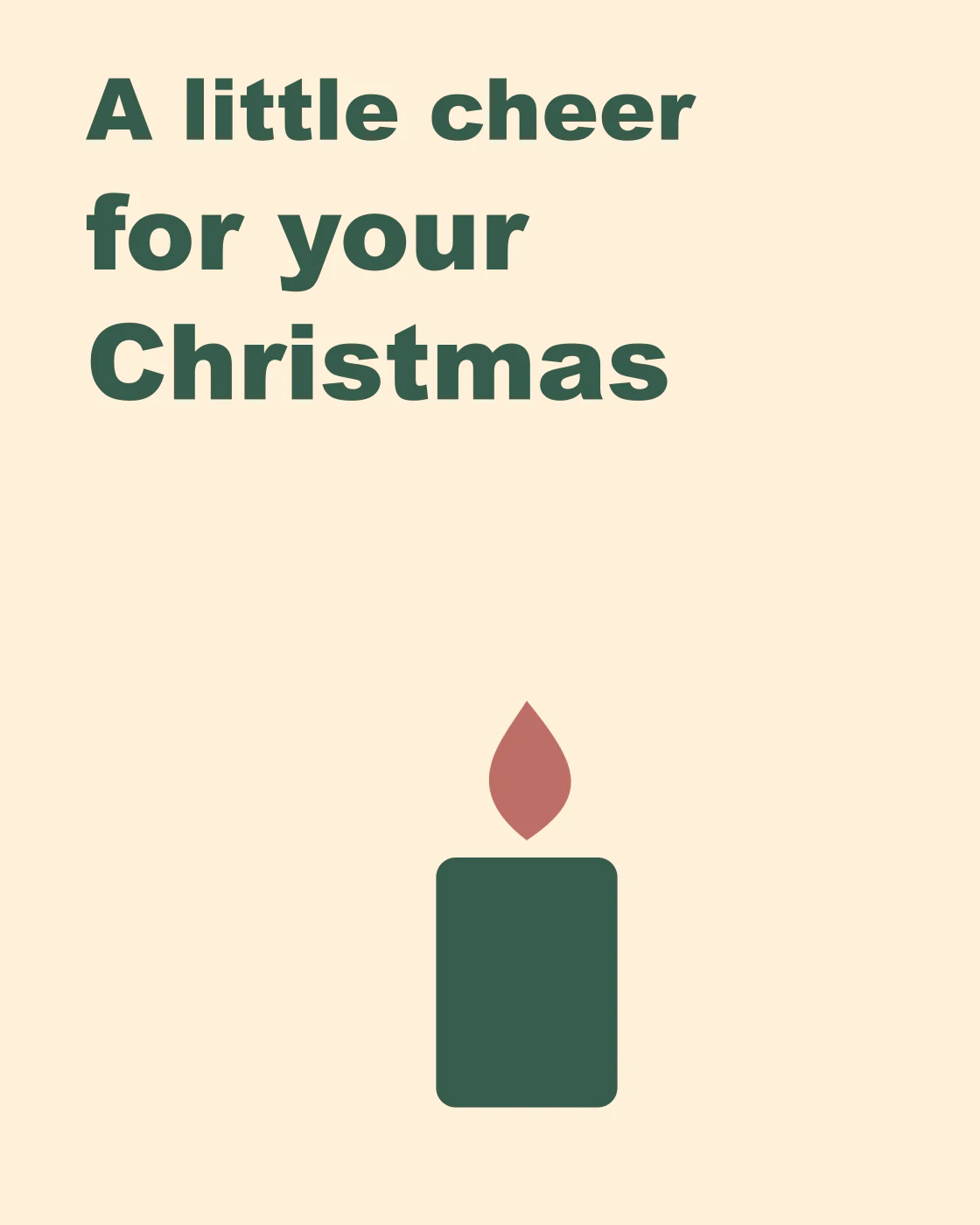A little cheer for your Christmas