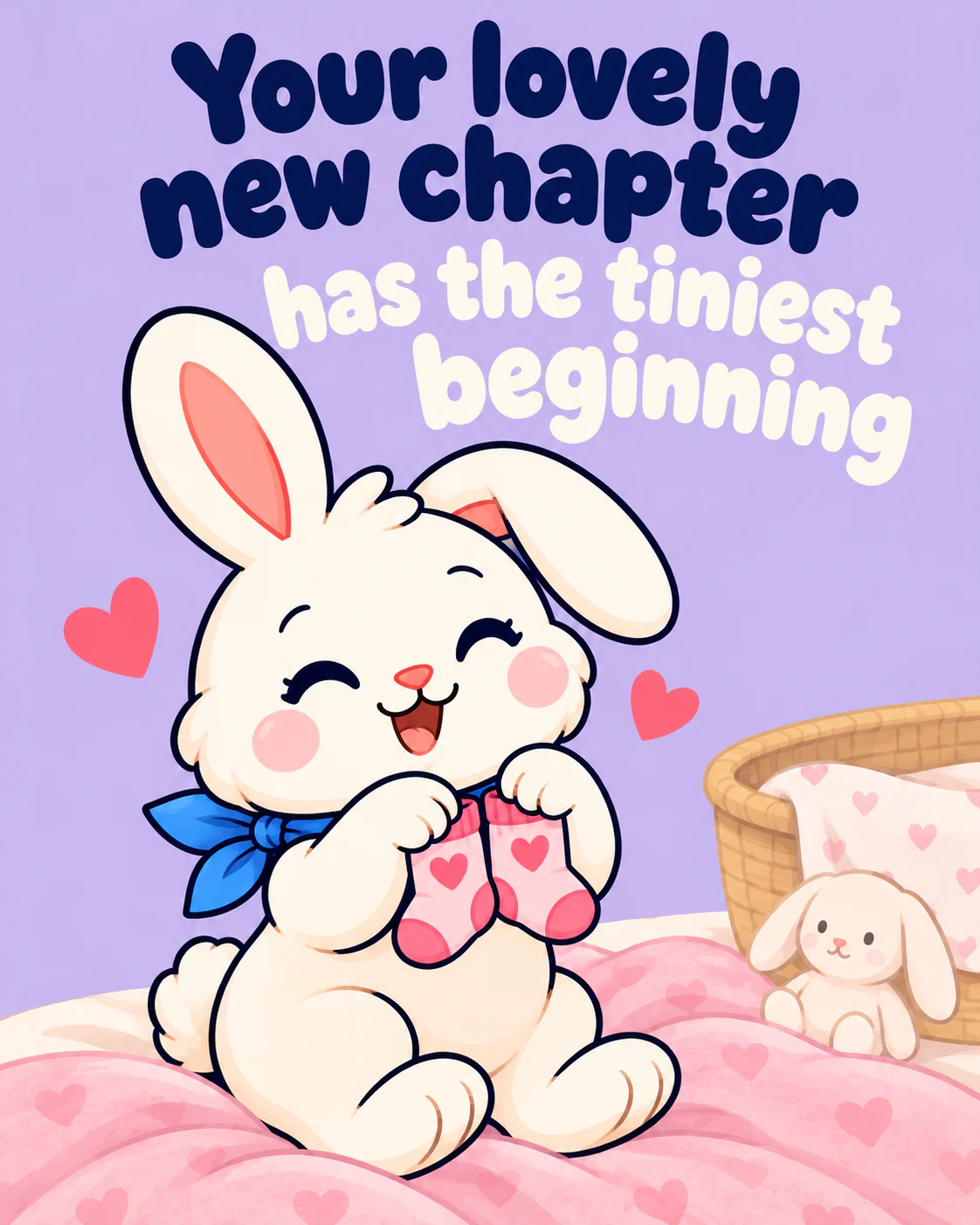 Your lovely new chapter has the tiniest beginning