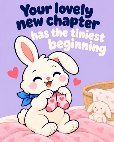 Your lovely new chapter has the tiniest beginning
