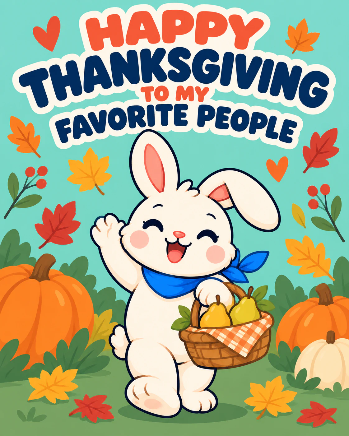 HAPPY THANKSGIVING TO MY FAVORITE PEOPLE