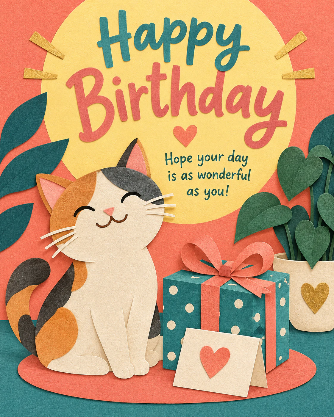 Heartfelt birthday ecard