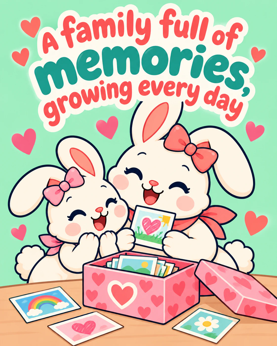 A family full of memories, growing every day