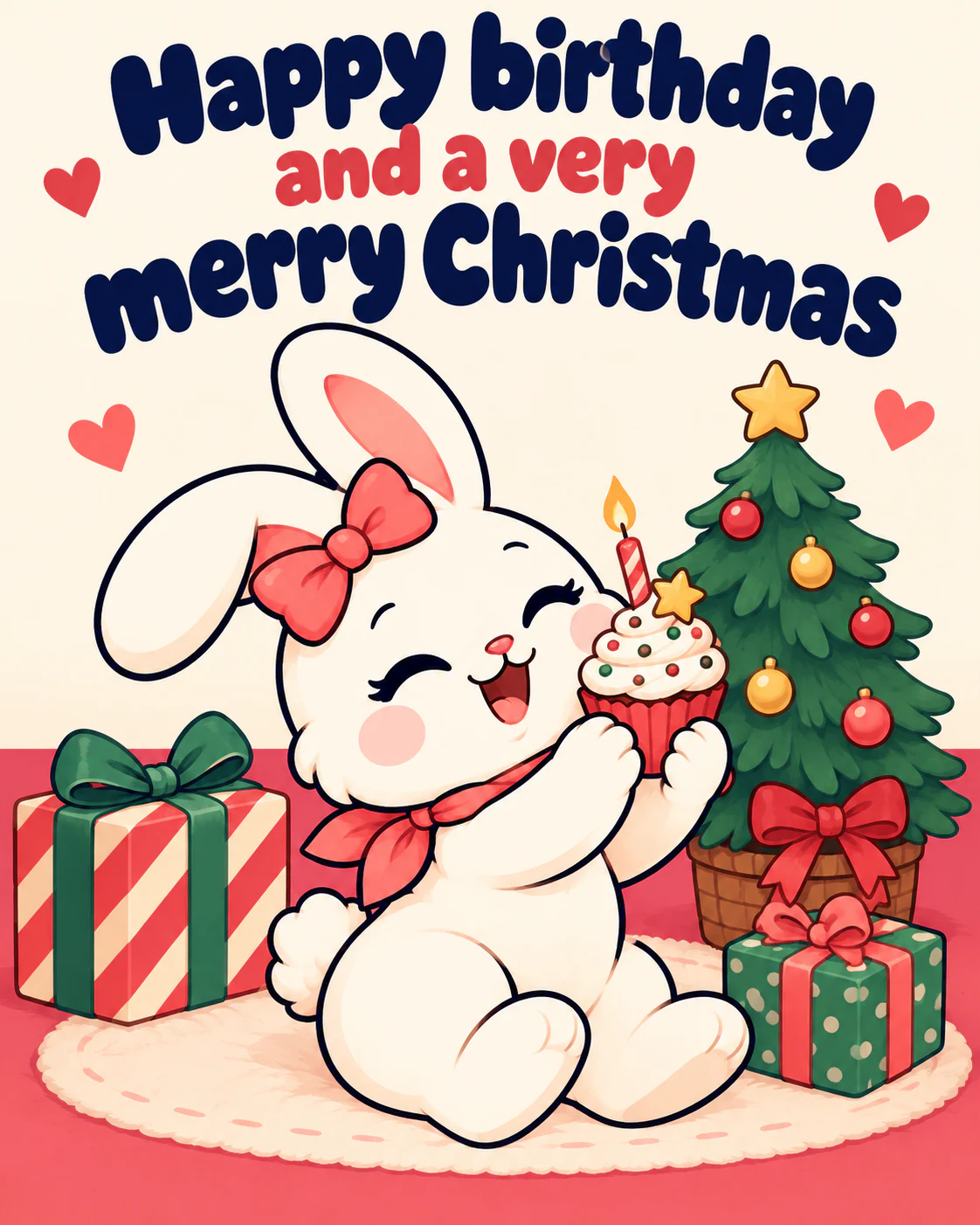 Happy birthday and a very merry Christmas