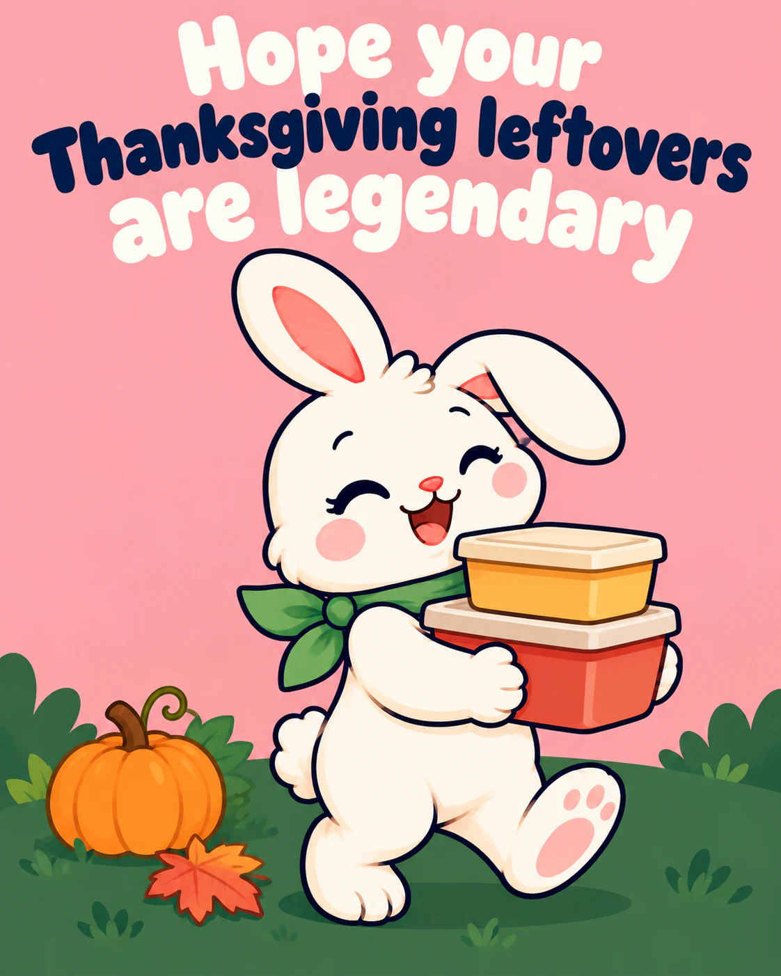 Hope your Thanksgiving leftovers are legendary