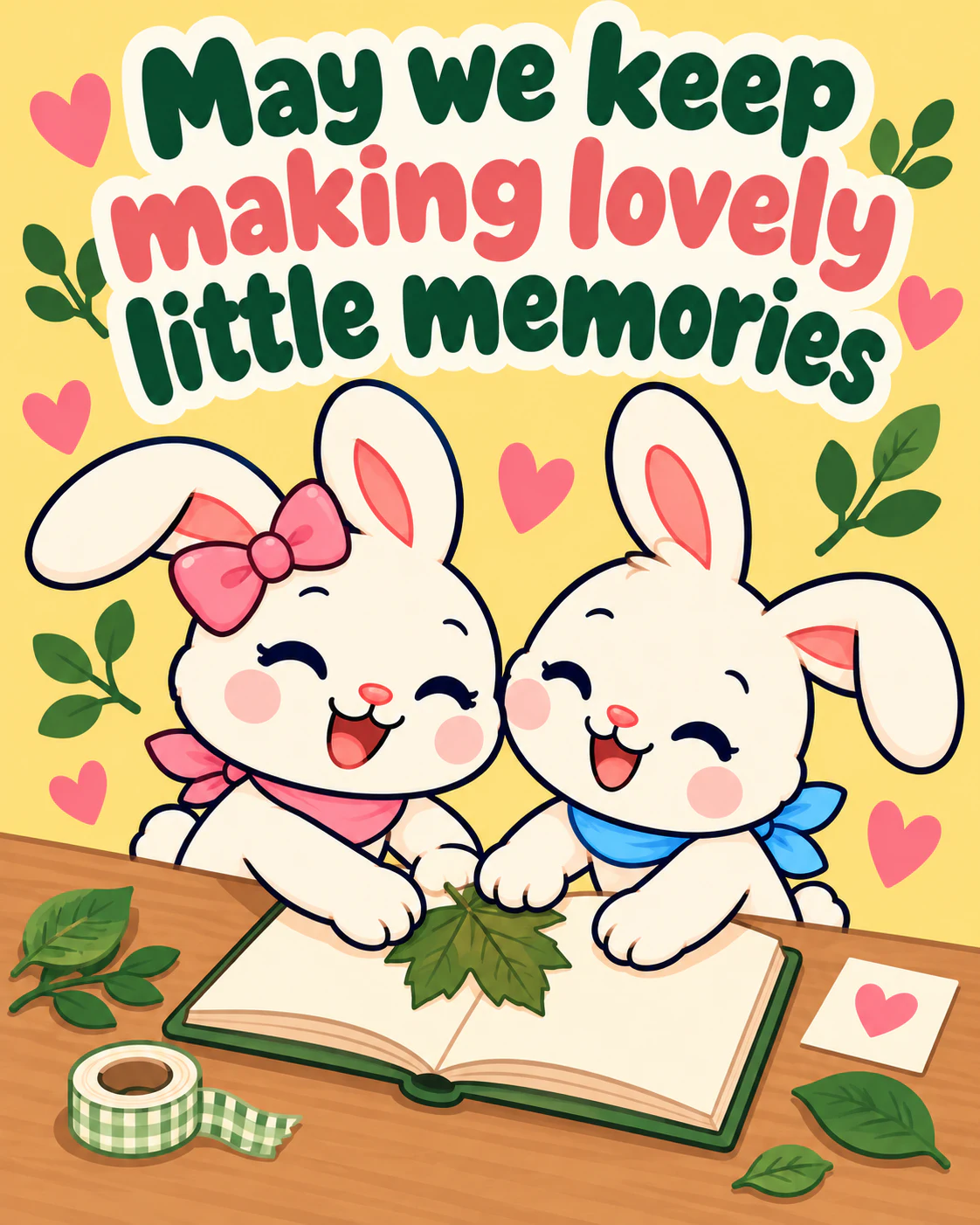 May we keep making lovely little memories