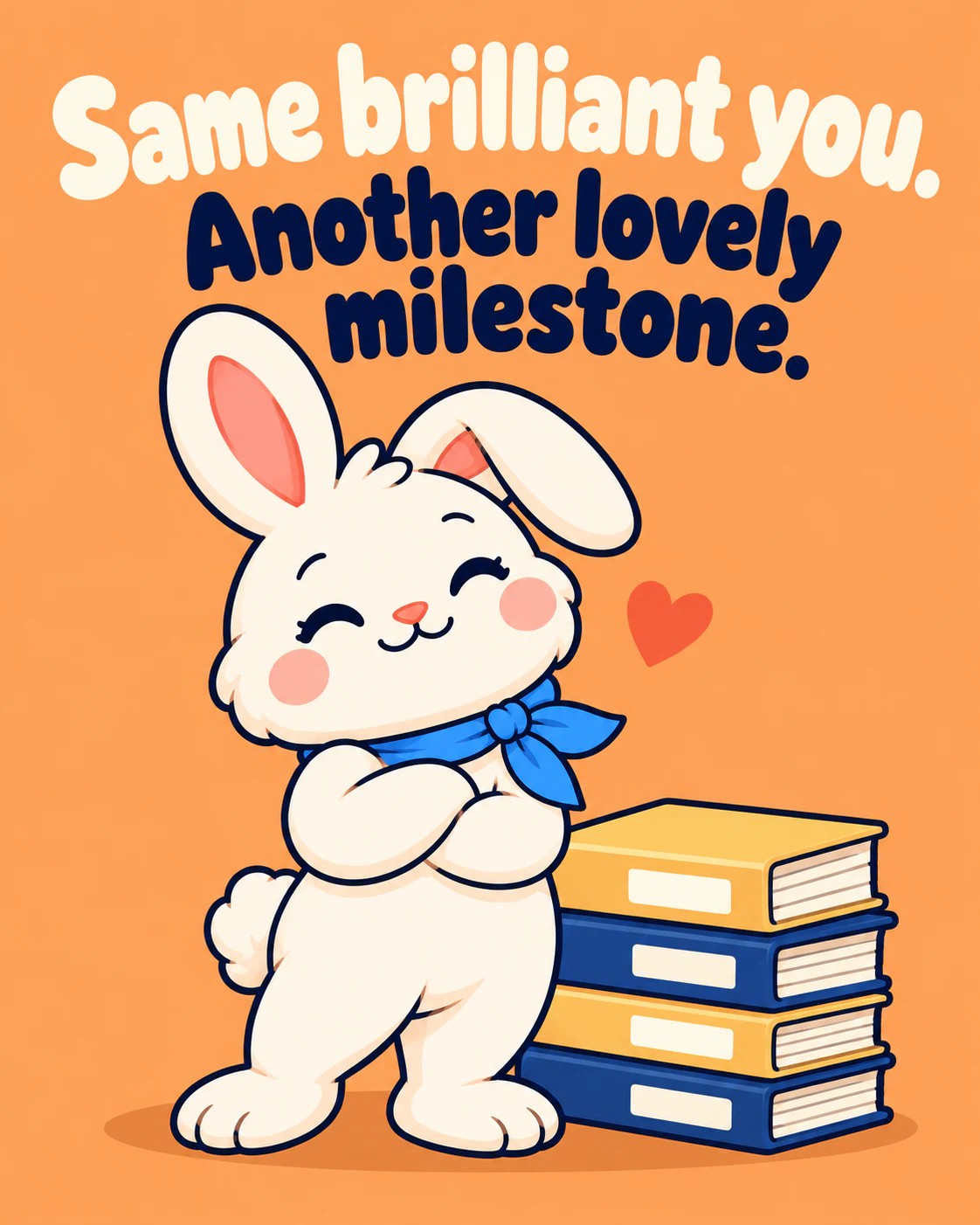 Same brilliant you. Another lovely milestone.