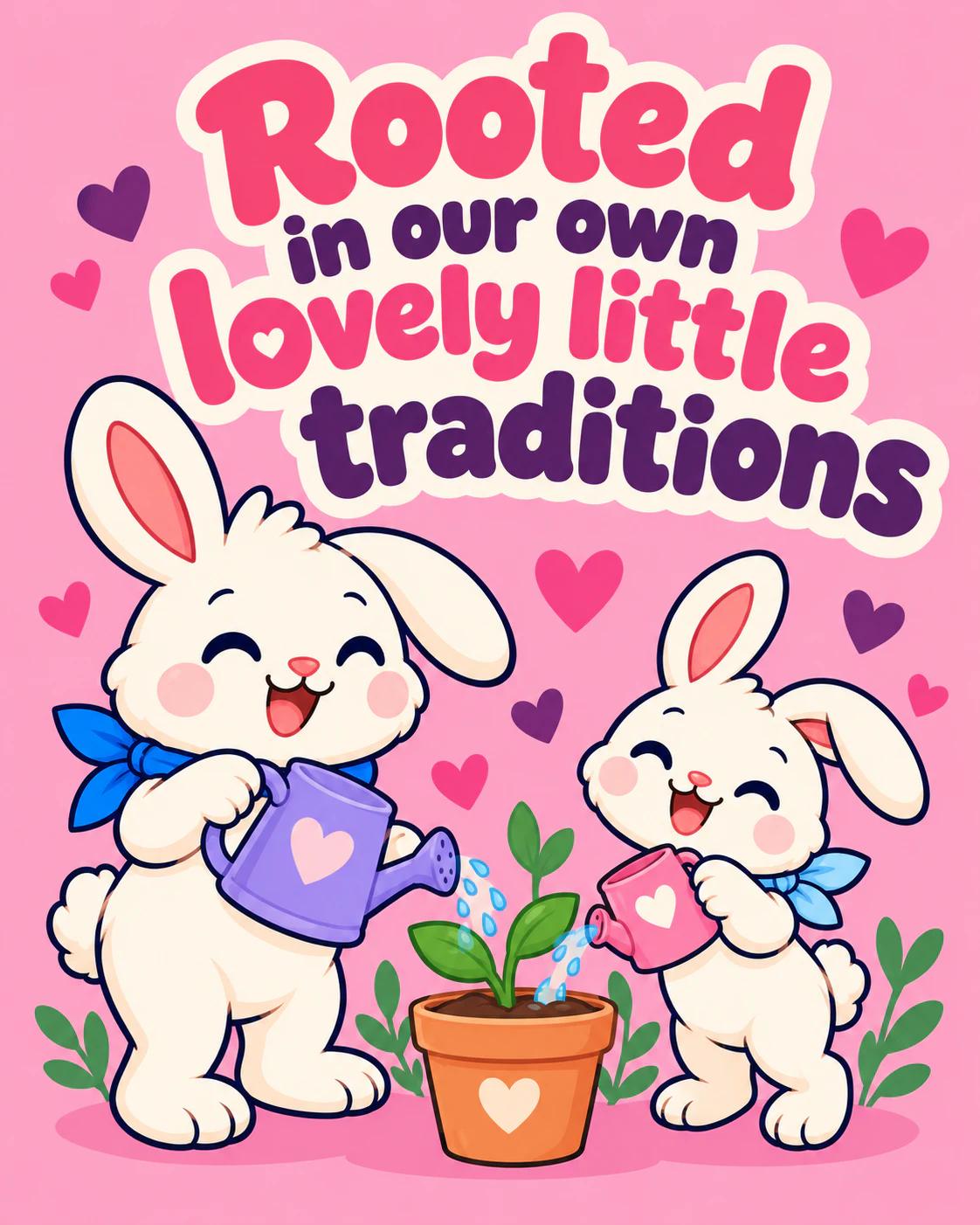Rooted in our own lovely little traditions