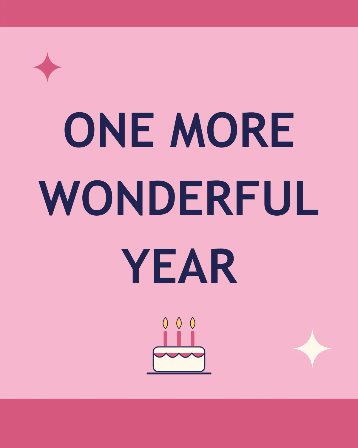 One more wonderful year