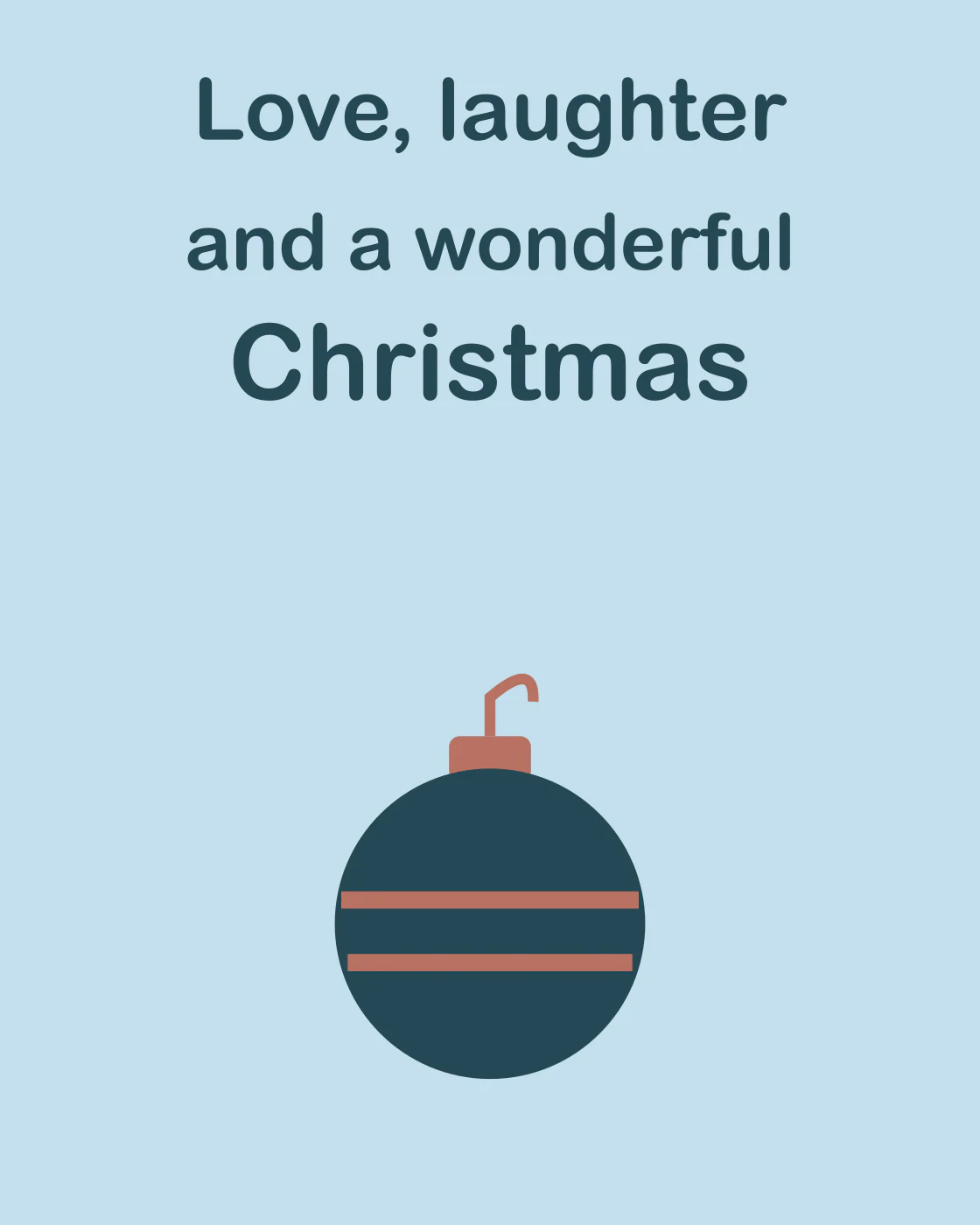 Love, laughter and a wonderful Christmas