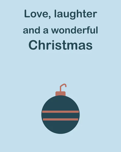 Love, laughter and a wonderful Christmas