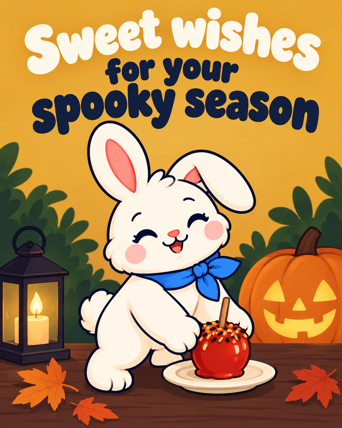 Sweet wishes for your spooky season
