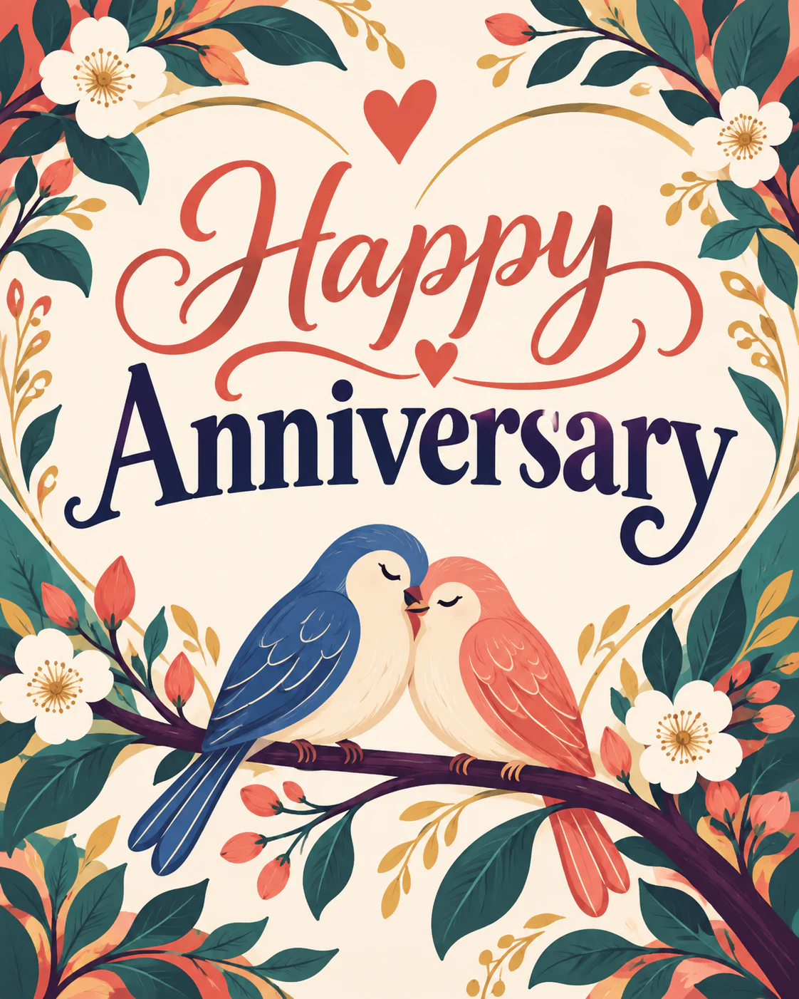 Sweet anniversary ecard