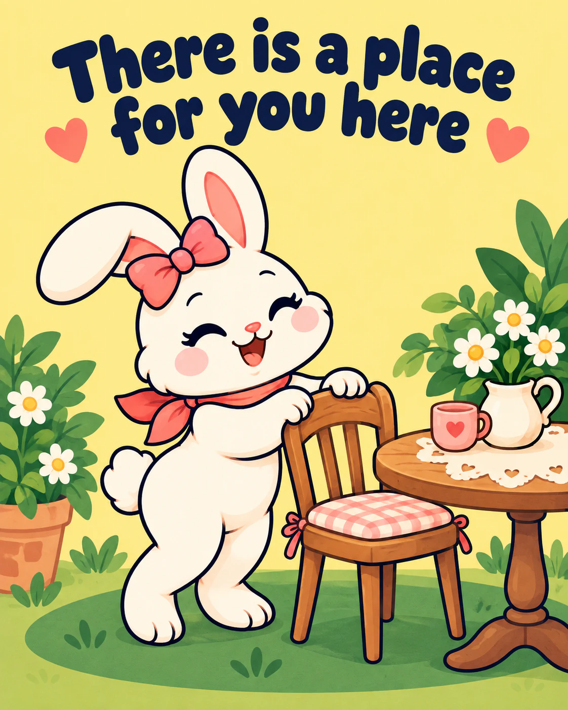 There is a place for you here