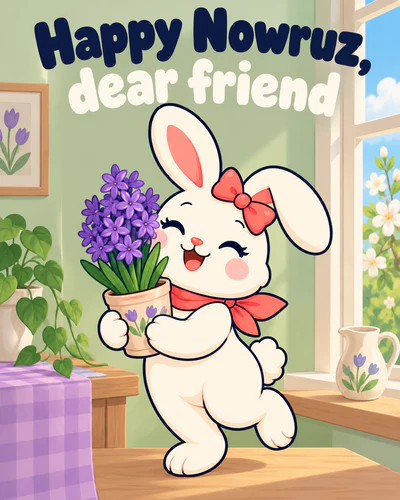 Happy Nowruz, dear friend