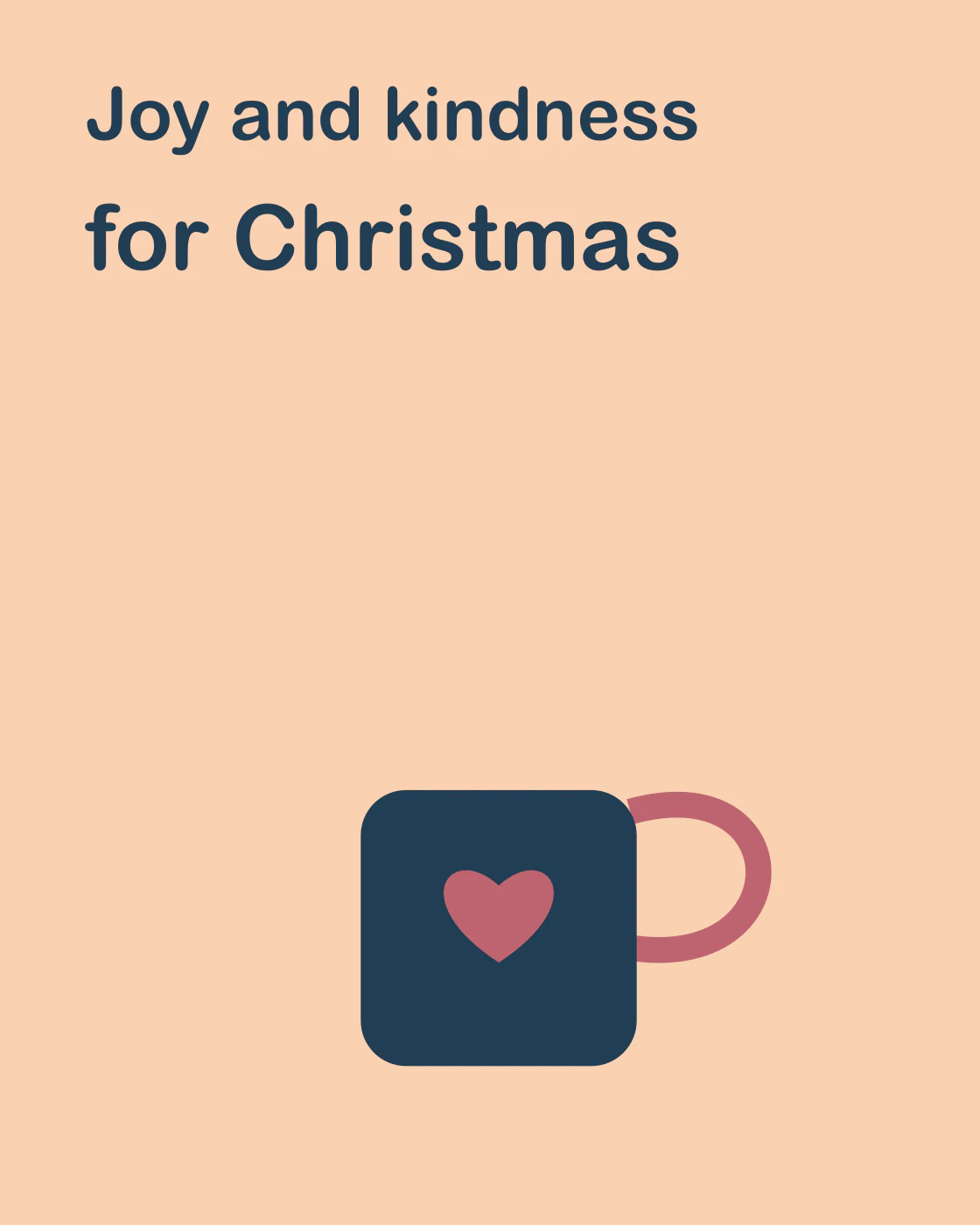 Joy and kindness for Christmas