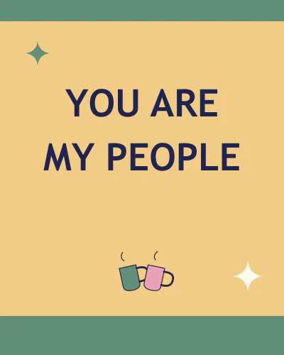 You are my people