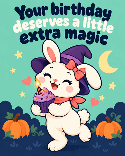 Your birthday deserves a little extra magic