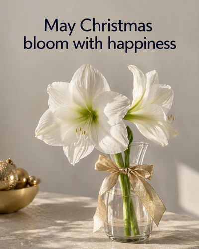 May Christmas bloom with happiness