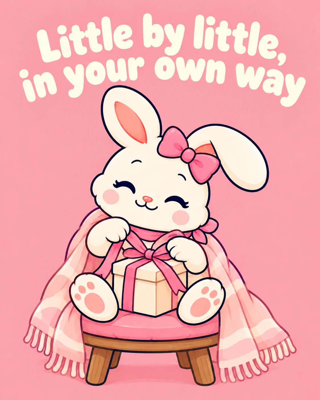 Little by little, in your own way