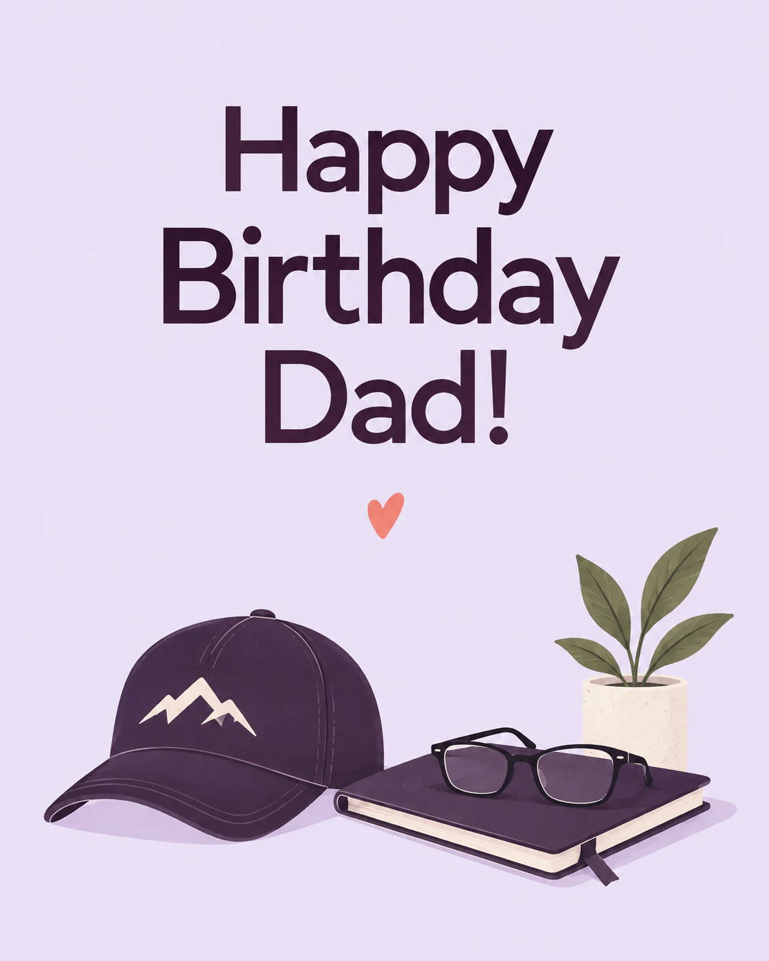Birthday ecard for dad