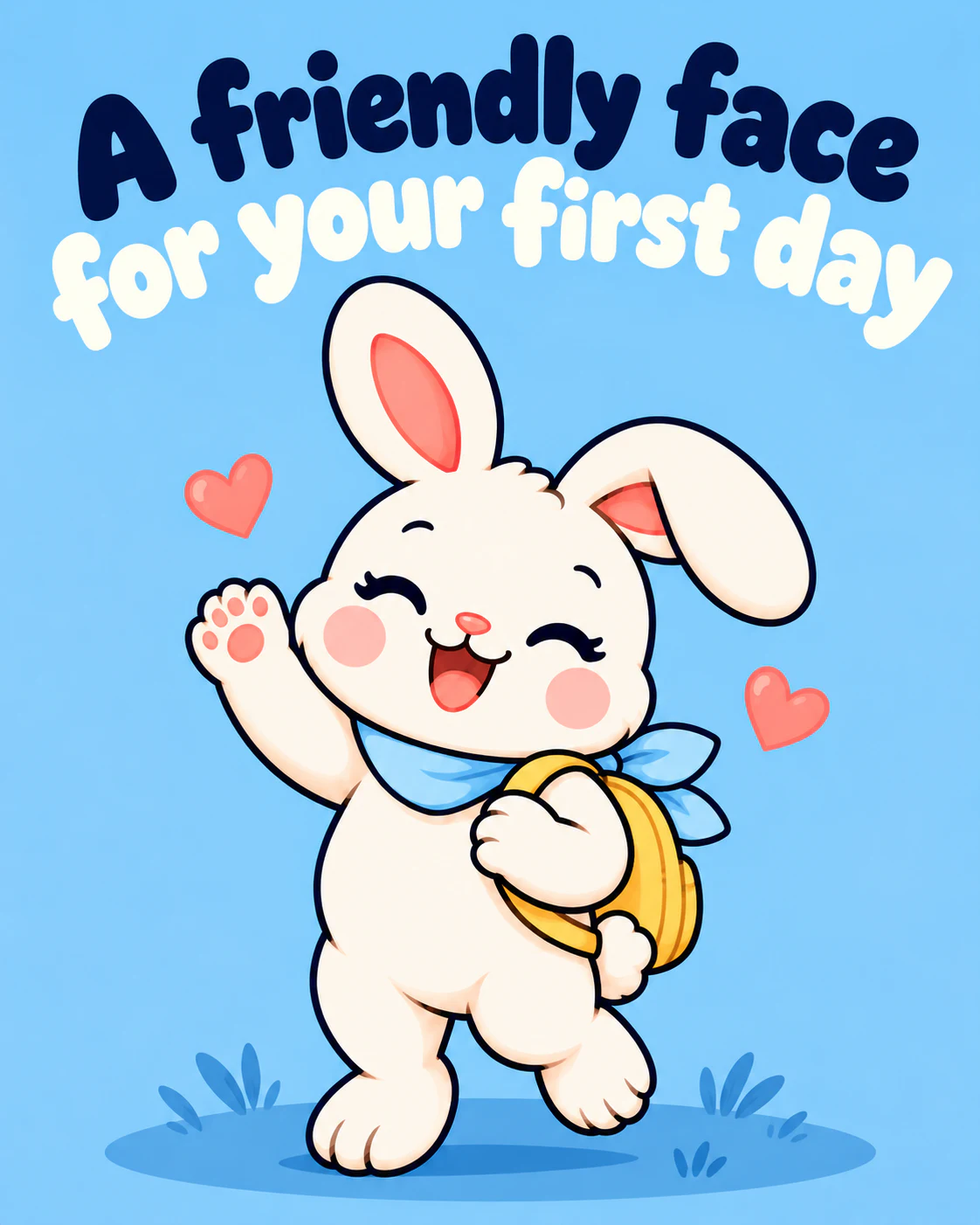 A friendly face for your first day