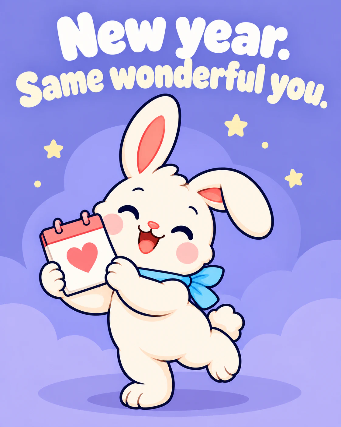 New year. Same wonderful you.