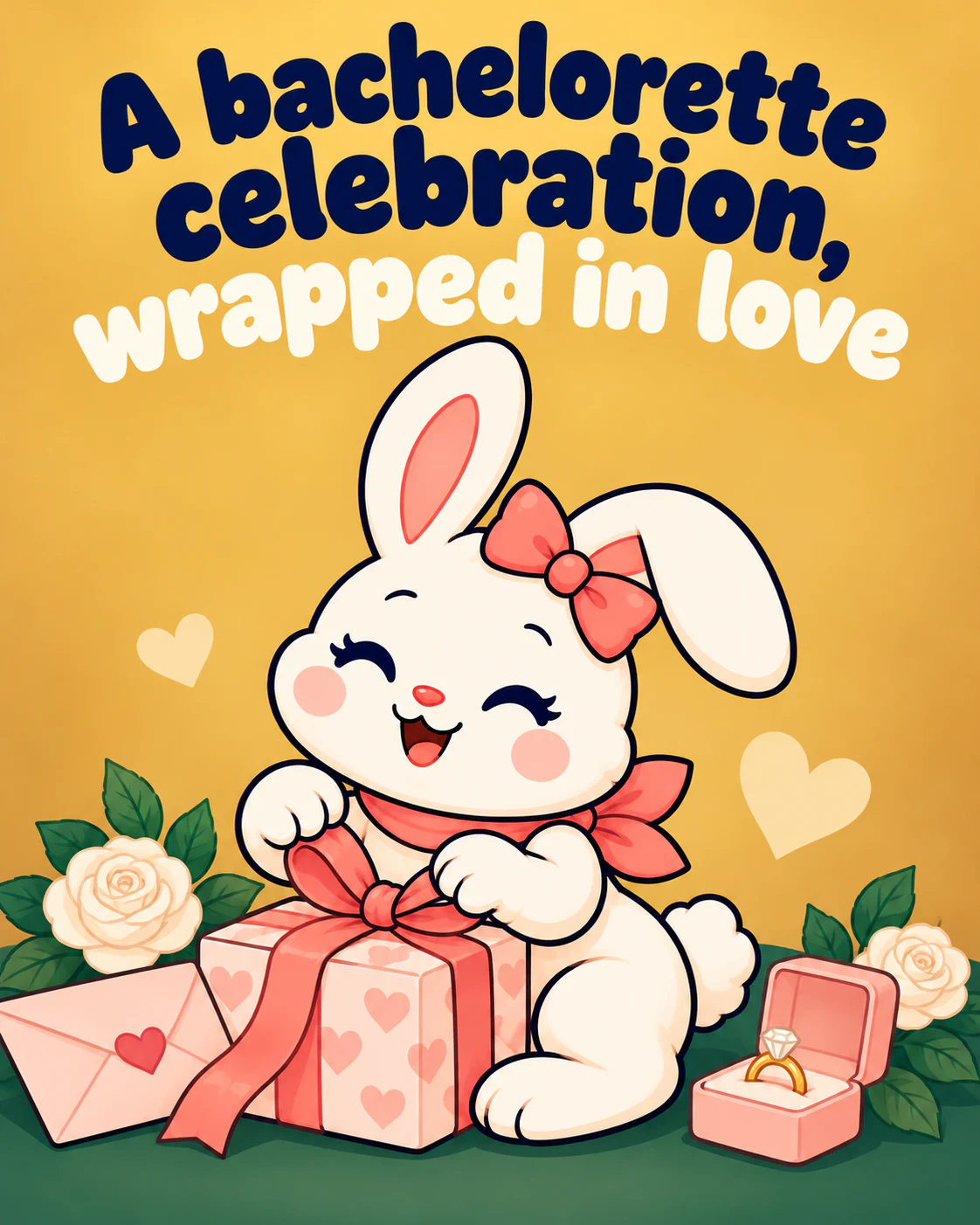 A bachelorette celebration, wrapped in love