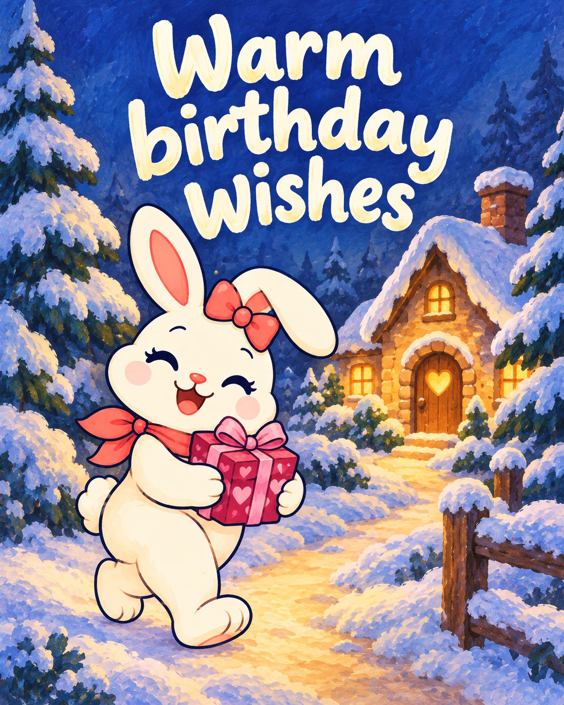 Warm birthday wishes