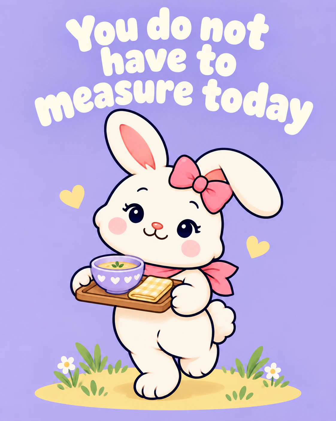 You do not have to measure today