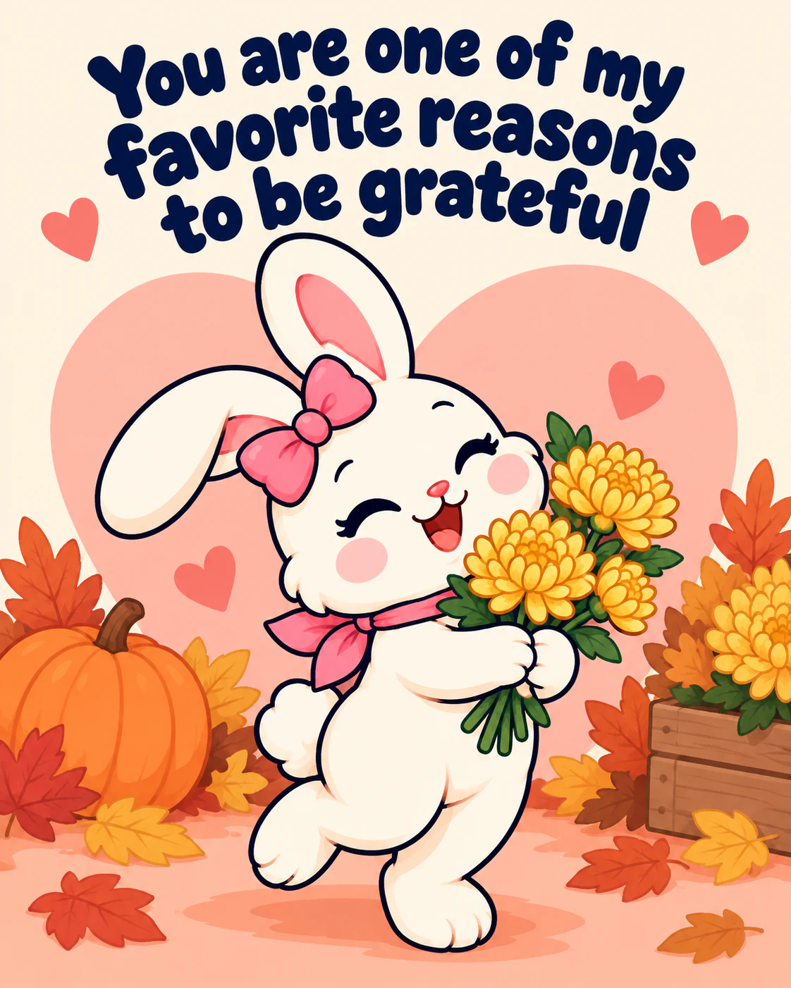 You are one of my favorite reasons to be grateful