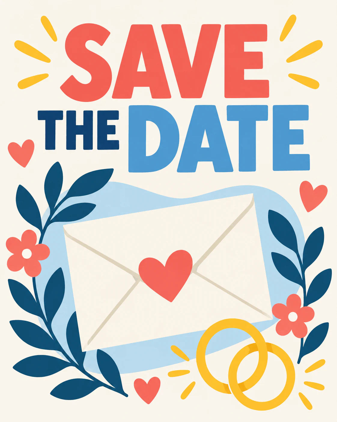 Save the date ecard