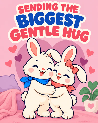 SENDING THE BIGGEST GENTLE HUG
