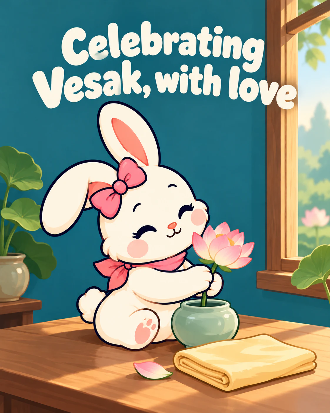 Celebrating Vesak, with love