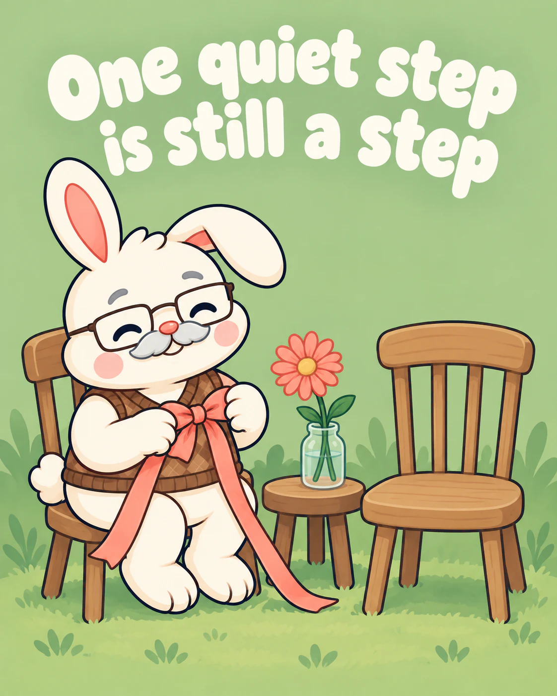 One quiet step is still a step