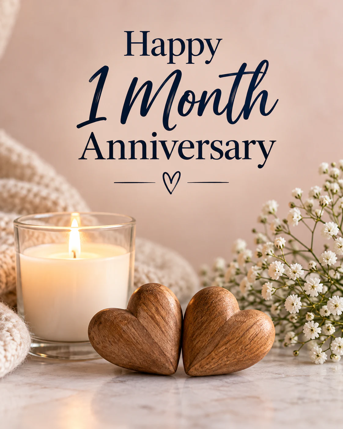 1 month anniversary ecard