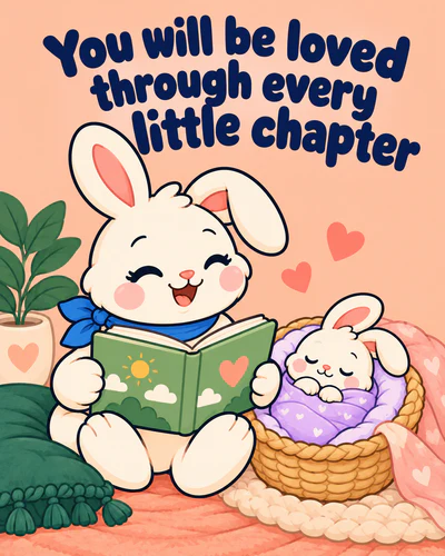 You will be loved through every little chapter