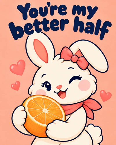 You're my better half