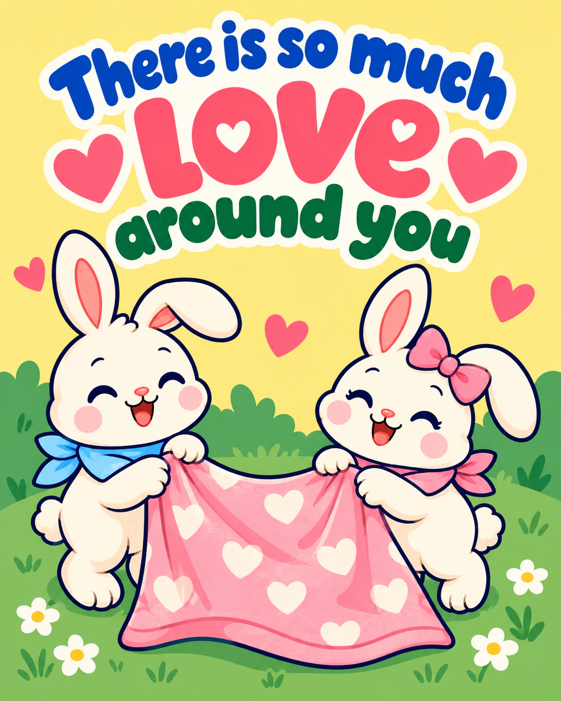 There is so much love around you