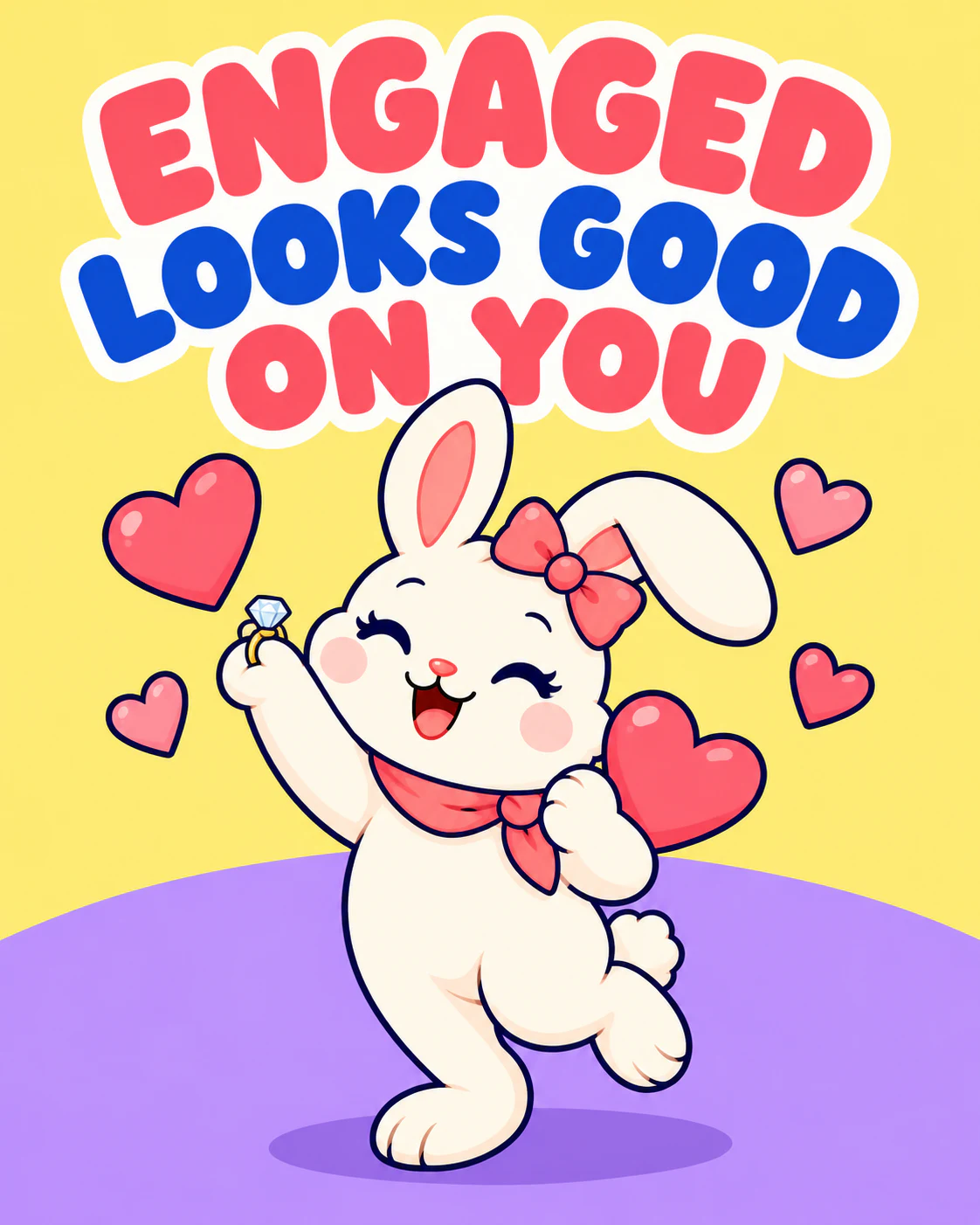 ENGAGED LOOKS GOOD ON YOU