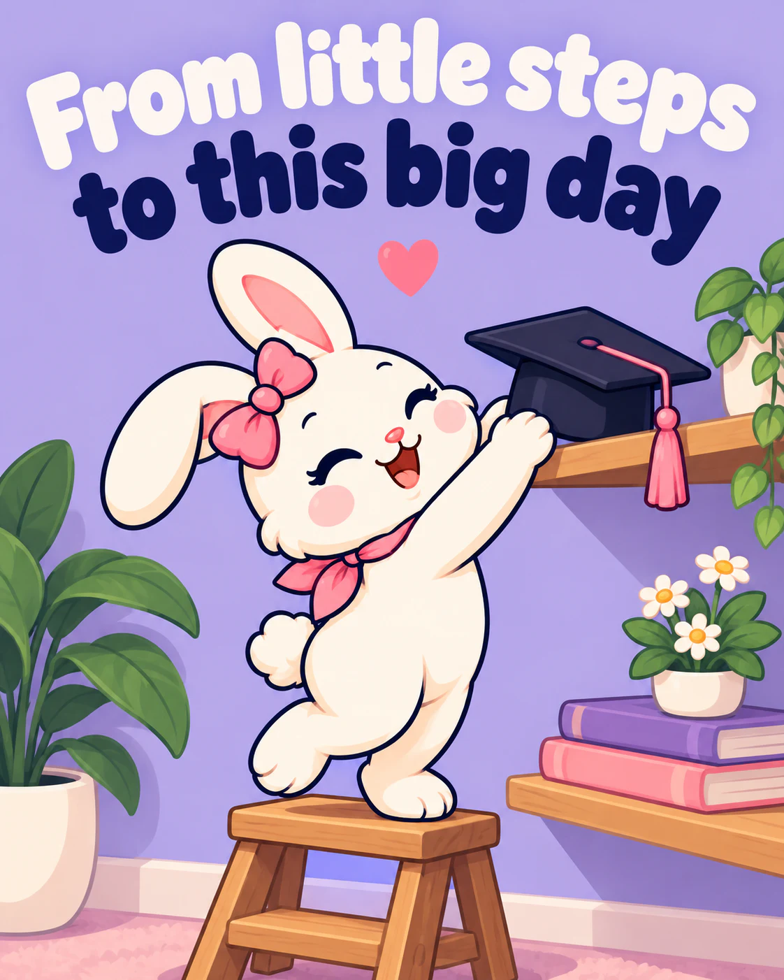 From little steps to this big day