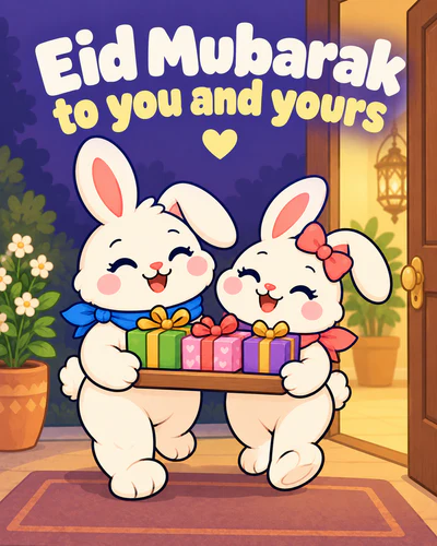 Eid Mubarak to you and yours