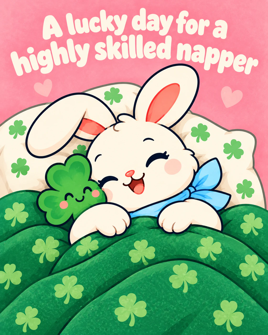 A lucky day for a highly skilled napper