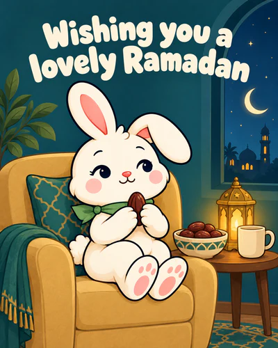 Wishing you a lovely Ramadan