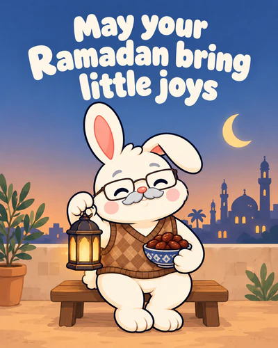 May your Ramadan bring little joys