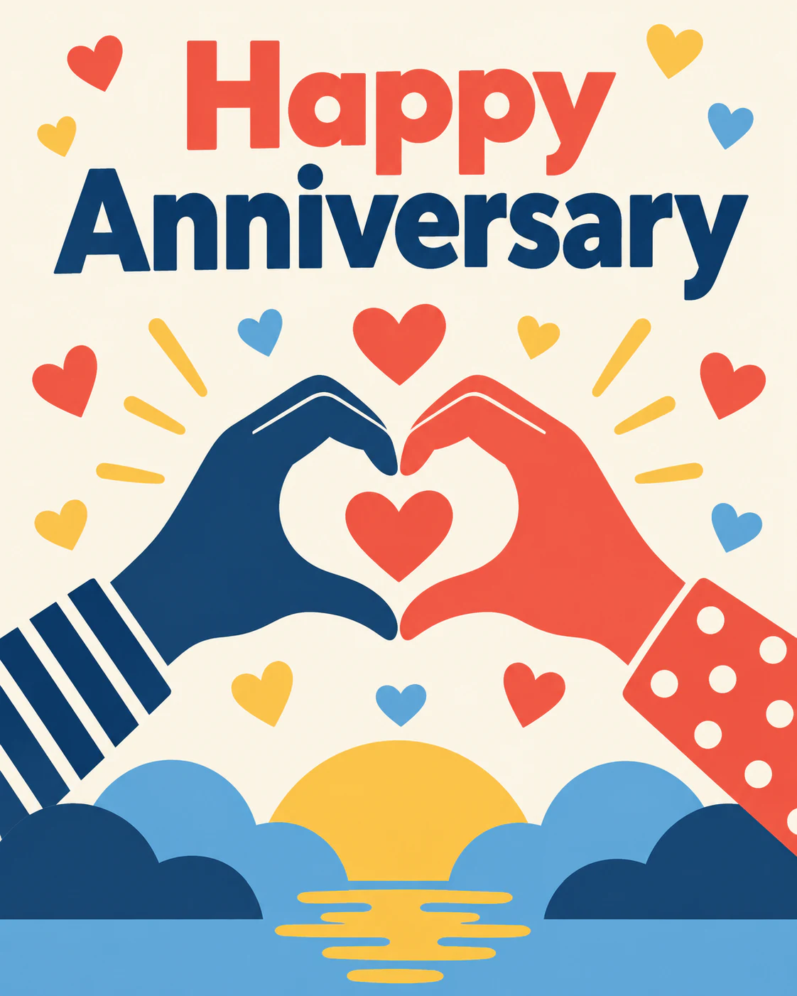 Relationship anniversary ecard