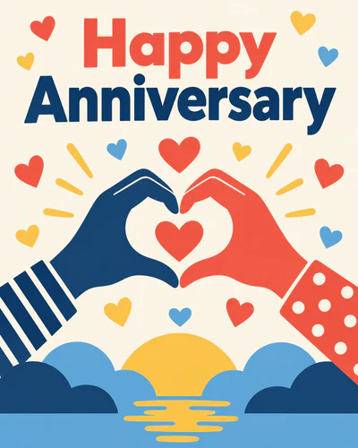 Relationship anniversary ecard