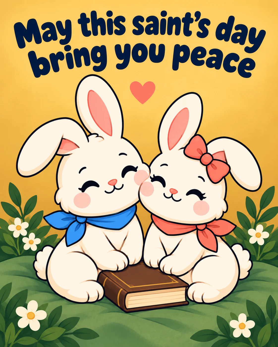 May this saint's day bring you peace
