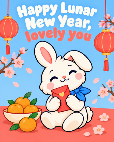 Happy Lunar New Year, lovely you