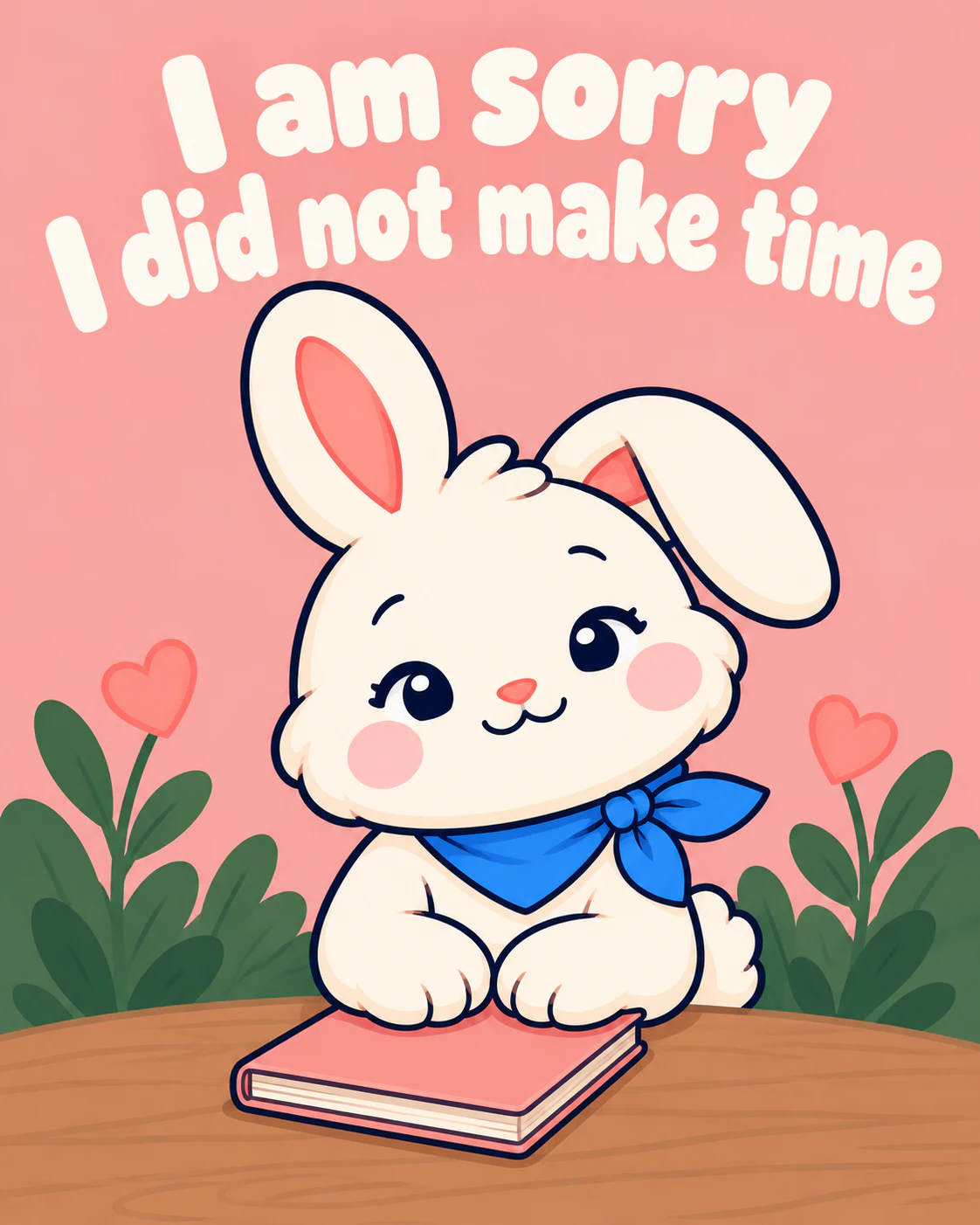 I am sorry I did not make time